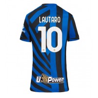 Dres Inter Milan Lautaro Martinez #10 Domáci pre Ženy 2024-25 Krátky Rukáv